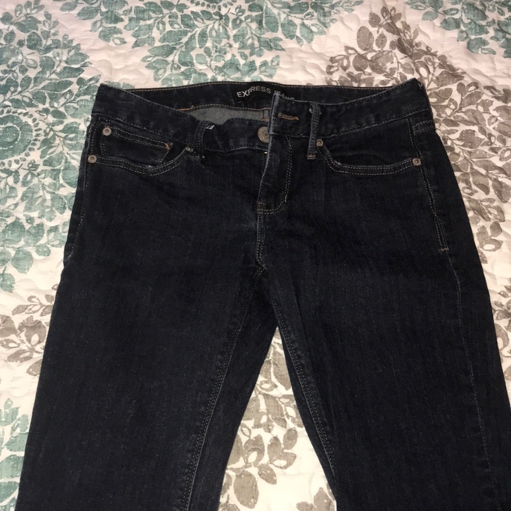 Express Stella barely boot jeans